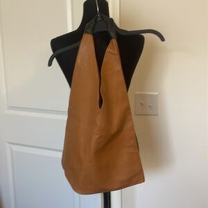 NWOT Borse In Pelle Genuine Leather Shoulder Slouch Bag Coin Purse NWOT